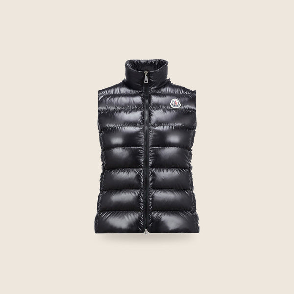 Doudoune sans manches Moncler — Noir matelassé
