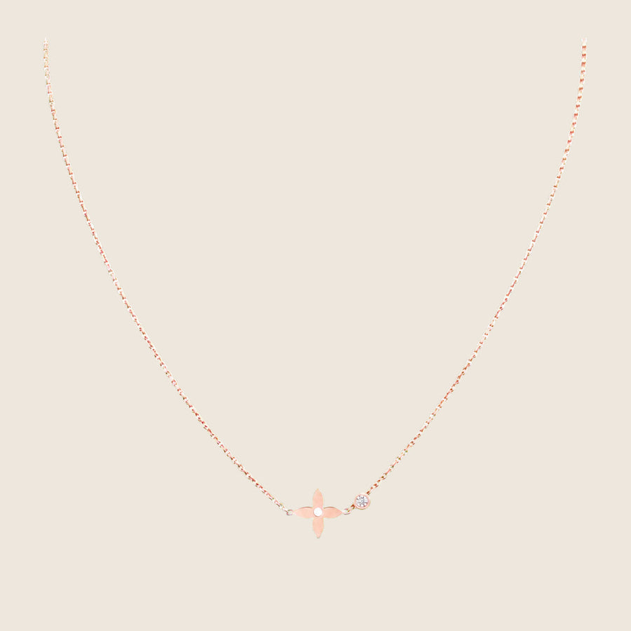 Collier Louis Vuitton — Or rose