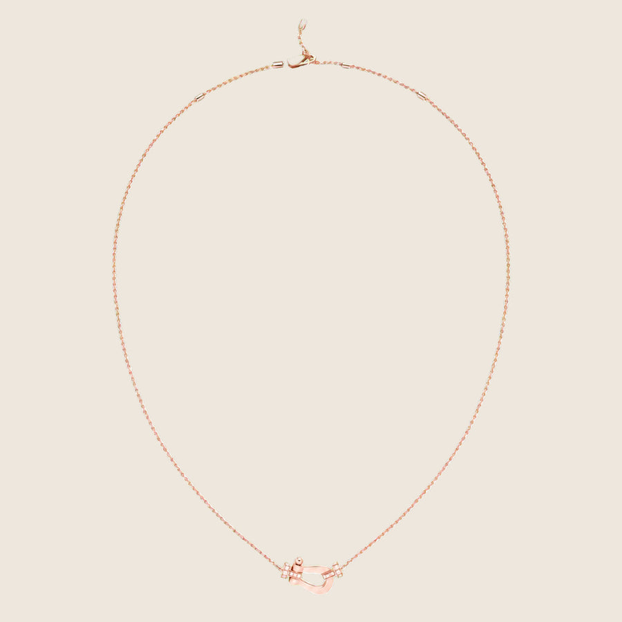 Collier Fred — Or rose