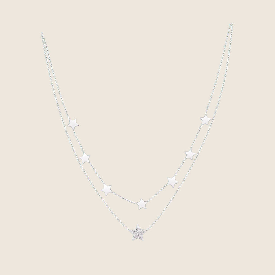 Collier Swarovski — Argent