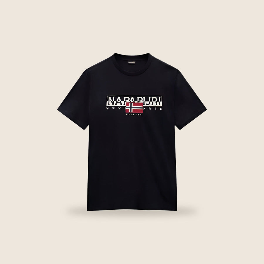Tee-shirt Napapijri — Noir