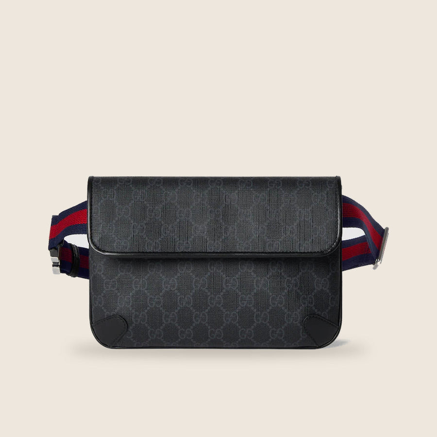 Sacoche Gucci — Noir ceinture Web